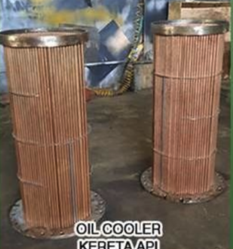 Oil Cooler Kereta Api